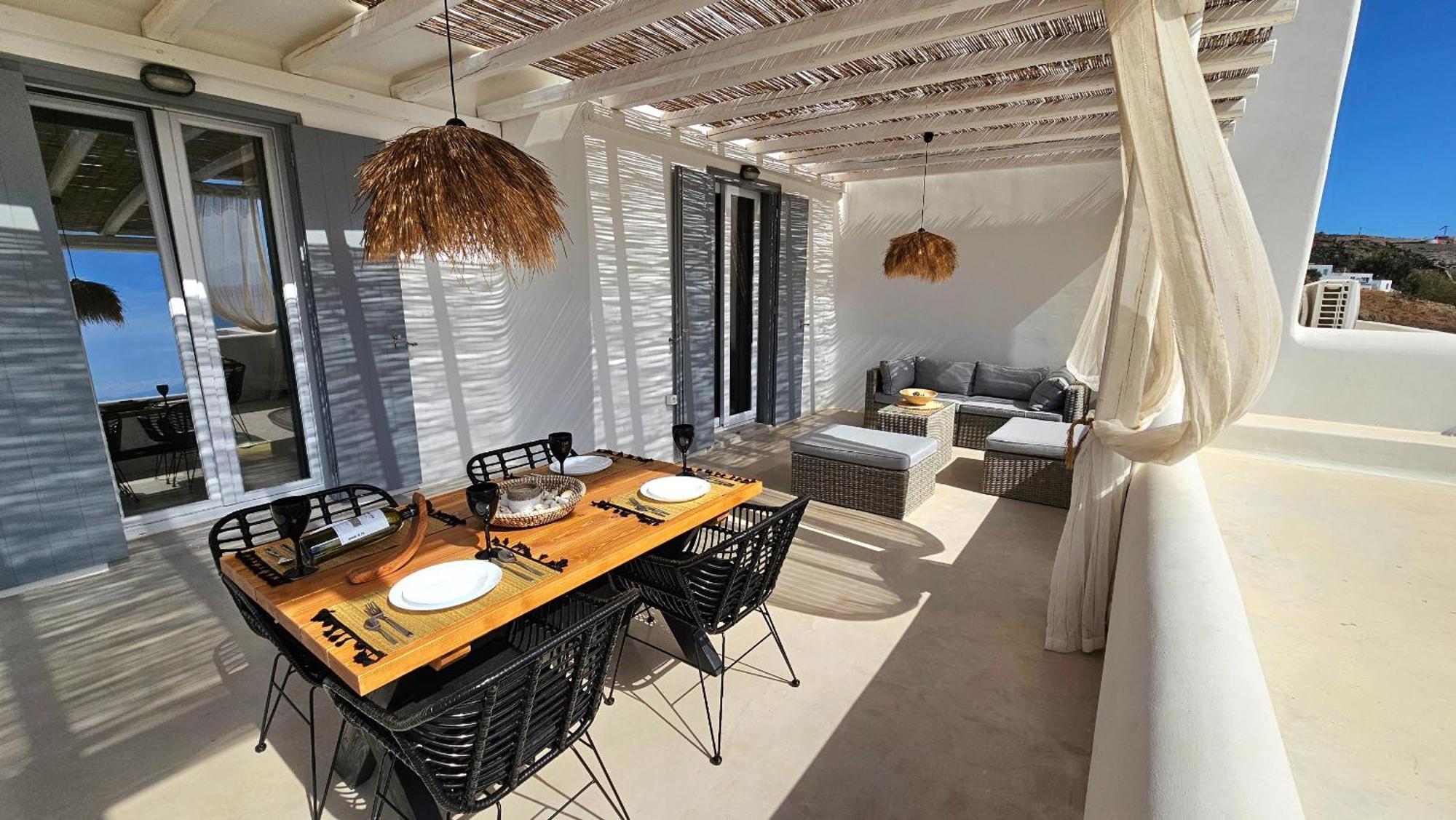 Mykonos4Islands Seaside Homes And Suites Kalo Livadi Luaran gambar