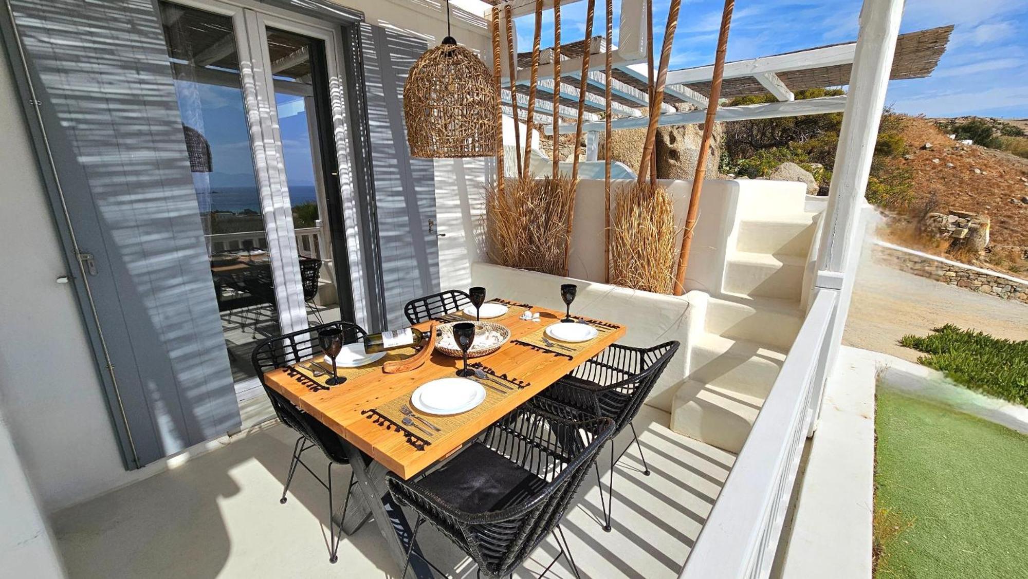 Mykonos4Islands Seaside Homes And Suites Kalo Livadi Luaran gambar
