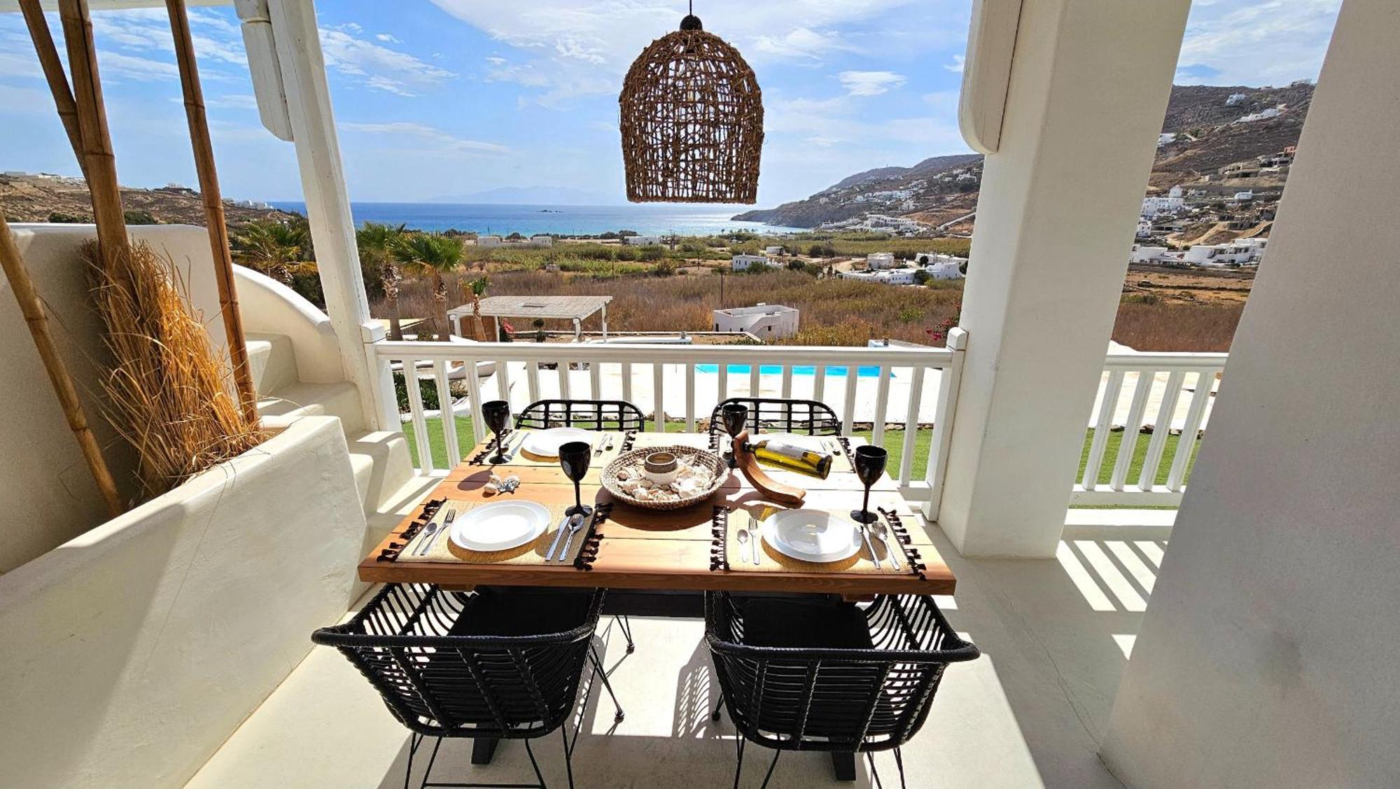 Mykonos4Islands Seaside Homes And Suites Kalo Livadi Luaran gambar
